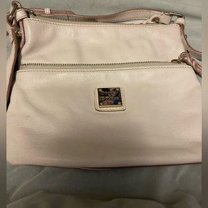 Small light gray Dooney & Bourke shoulder bag